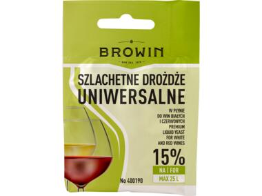 Zdjęcie: Drożdże winiarskie Uniwersalne 20 ml BROWIN