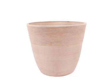 Zdjęcie: Donica z kompozytu 25x20,5 cm beżowa TIN TOURS