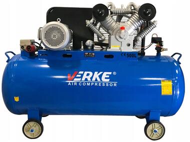 Zdjęcie: Kompresor 500 L V-1.05/12.5 10HP 400V VERKE