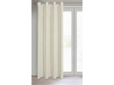 Zdjęcie: Zasłona gotowa Lidia 140x250 cm naturalny EUROFIRANY