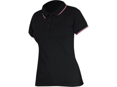 Koszulka Polo damska 190g/m2, czarna, L, CE, LAHTI PRO