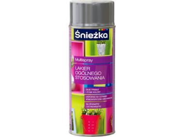 Zdjęcie: Multispray uniwersalny R9006 srebrny 400ml ŚNIEŻKA