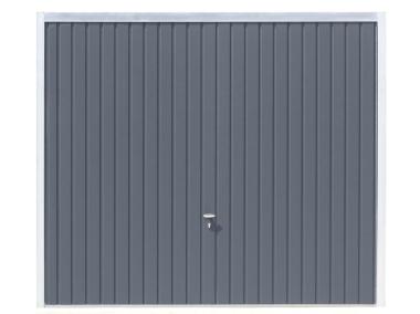 Brama uchylna antracytowa RAL 7024, lakierowana proszkowo dwustronnie 2500x2125 mm KRONMAT