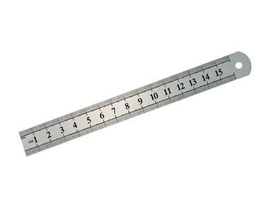 Zdjęcie: Przymiar stalowy sztywn 330x28 mm dwustronnie skalowany MEGA