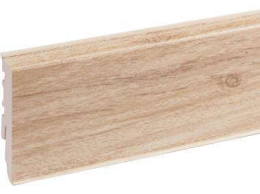 Zdjęcie: Listwa przypodłogowa PVC Masterline 1,5x6 cm, 2,2 m Crotone Mat CEZAR