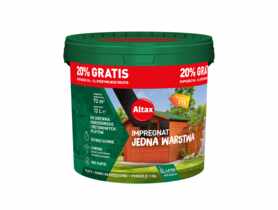 Impregnat Jedna Warstwa 10 L + 2 L gratis pinia ALTAX