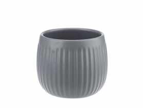 Osłonka ceramiczna 12 cm Sonya 26826 szara VERDENIA