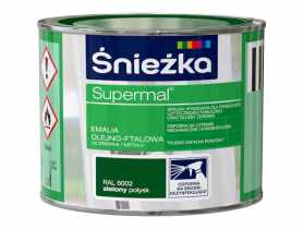 Emalia Supermal zielony RAL6002 0,2L ŚNIEŻKA