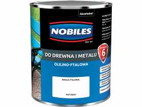 Emalia ftalowa mat biały Ftalonal 0,7 L NOBILES