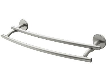 Zdjęcie: Wieszak kąpielowy Virginia Bf x 2 - 61 cm satyn-nikiel BISK