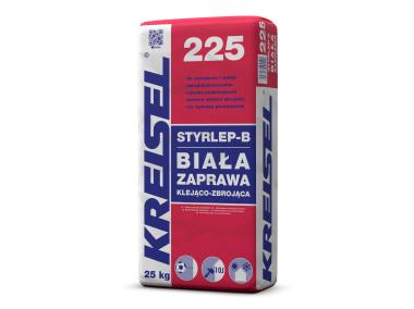 Zdjęcie: Zaprawa klejąco-zbrojąca do styropianu i do wełny mineralnej Styrlep-B 225 25 kg KREISEL