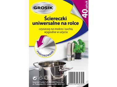 Zdjęcie: Ściereczki uniwersalne na rolce 40 szt. JAN NIEZBĘDNY