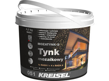 Zdjęcie: Tynk mozaikowy Mozatynk-S 051 KREISEL