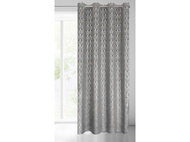 Zdjęcie: Zasłona gotowa Laura 140x250 cm stalowy EUROFIRANY