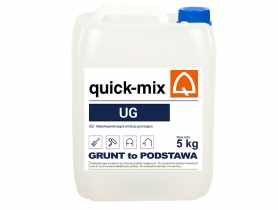 Preparat gruntujacy 5 kg UG głębokopenetrujacy QUICK-MIX