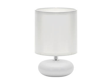 Lampka stołowa Pati E14 White kolor biały max 40 W STRUHM