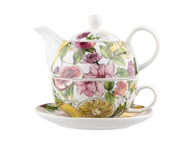 Zdjęcie: Zestaw tea for one w opasce PVC ALTOMDESIGN