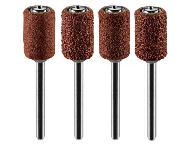 Zdjęcie: Taśma szlifierska 6,3 mm, K60, K80, K120, K240, zestaw 100 sztuk + trzpień 3,2 mm, 2 sztuki GRAPHITE