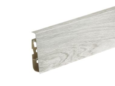 Zdjęcie: Listwa przypodłogowa PVC Hi Line Prestige 2,2x7,5 cm 2,50 m Jesion Santiago Mat CEZAR