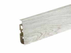 Listwa przypodłogowa PVC Hi Line Prestige 2,2x7,5 cm 2,50 m Jesion Santiago Mat CEZAR