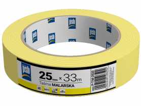 Taśma malarska żółta PSB 25 mm x 33 m SILA