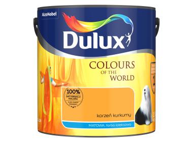 Zdjęcie: Farba do wnętrz Kolory Świata 2,5 L korzeń kurkumy DULUX