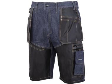 Zdjęcie: Spodenki krótkie jeans. niebieskie ze wzmocnieniami, "m", CE, LAHTI PRO