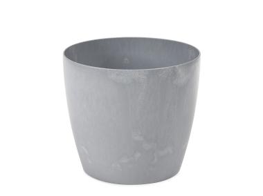 Zdjęcie: Donica Magnolia 360 recycled, szary beton LAMELA
