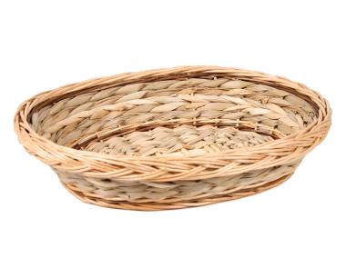 Zdjęcie: Koszyk na stół 34x29x7 cm owalny TIN TOURS