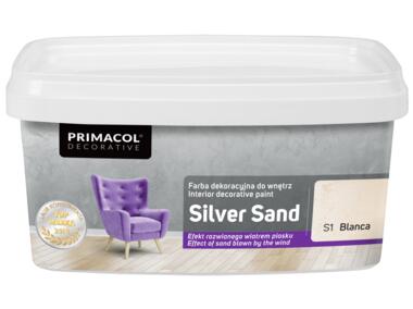 Zdjęcie: Farba Dekoracyjna Silver Sand 1 L Blanca S1 PRIMACOL DECORATIVE