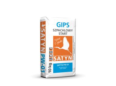 Zdjęcie: Gips szpachlowy Start PW-01, 10 kg SATYN