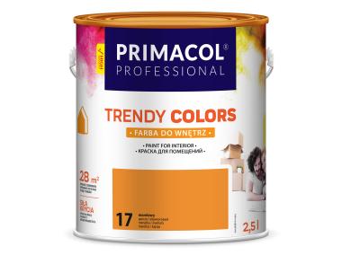 Zdjęcie: Farba Trendy Colors 2,5 L ciemny żółty PRIMACOL DECORATIVE