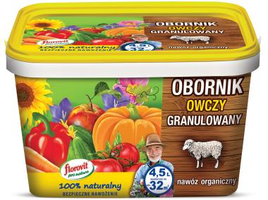 Zdjęcie: Obornik owczy wiadro 4,5 l FLOROVIT