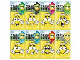 Zapach Crazy Faces tekturowy black BOTTARI