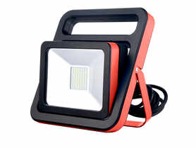 Reflektor LED IP54 30 W 2400 lm z głośnikiem bt i gniazdem 230 V  PRO FACHMAYER