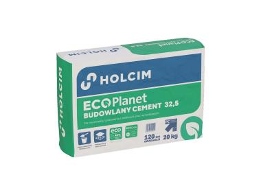 Zdjęcie: Cement ECOPlanet budowlany - CEM II/C-M (V-LL) 32,5 N - 20kg Kujawy HOLCIM
