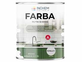 Farba Płytki ścienne, popielaty, zestaw 800 ml INCHEM POLONIA