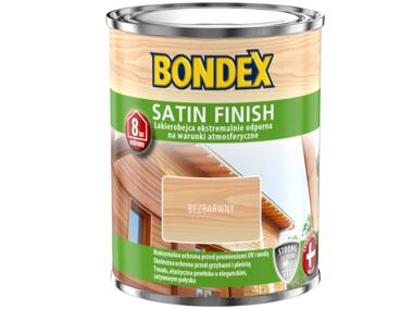 Zdjęcie: Lakierobejca Dyrup Satin Finish bezbarwna 0,75 L BONDEX