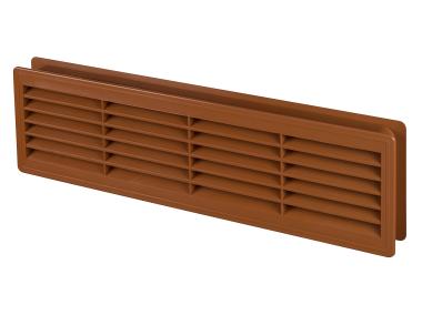 Zdjęcie: Kratka wentylacyjna 12x44 cm TD czereśnia-olcha AWENTA