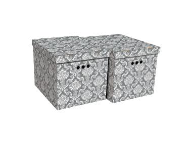 Zdjęcie: Pudło XL Floresy 2 szt. 32x32x42 cm BERTONI