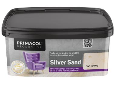Zdjęcie: Farba dekoracyjna Silver sand 1 L Brava S2 PRIMACOL DECORATIVE