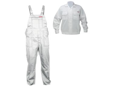 Zdjęcie: Ubranie komplet bluza + ogrodniczki 2XL 188/116-120 białe LAHTI PRO