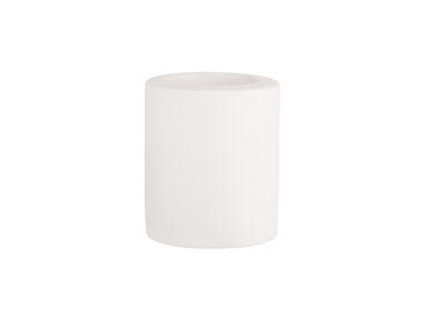 Zdjęcie: Świecznik ceramiczny 6,5x6,5x8cm popielaty ALTOMDESIGN