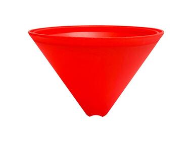 Podsufitka plastikowa stożek czerwona LH0604 DPM SOLID