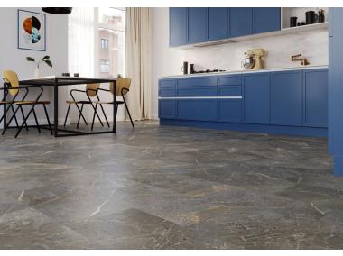 Zdjęcie: Panel winylowy Afirmax BiClick XXL Stone - Grey Carrara  AFIRMAX