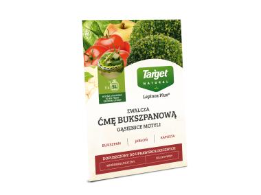 Zdjęcie: Preparat do zwalczania ćmy bukszpanowej i gąsienic motyli Lepinox Plus 0,03 kg TARGET