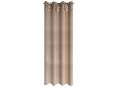Zdjęcie: Zasłona gotowa Jasper 140x250 cm beżowy EUROFIRANY