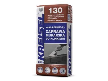 Zdjęcie: Zaprawa Pozmur-KL Nano 130 szara 25 kg KREISEL