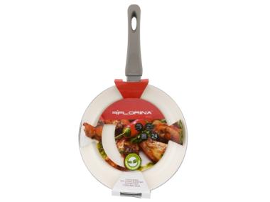 Zdjęcie: Patelnia ceramiczna Basic 24 cm popiel FLORENTYNA