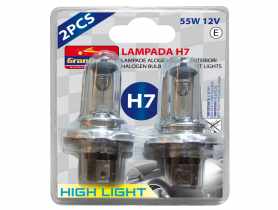 Żarówki H7 12V 60/55W Hight Light GRAND PRIX